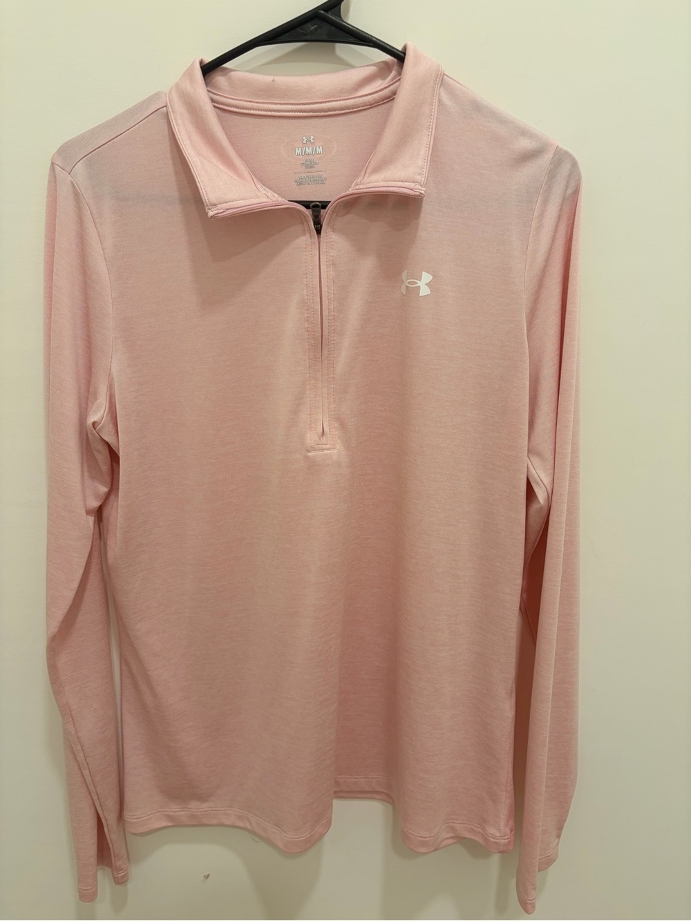 Under Armour Pink Women's 1/4 Zip Athletic Pullover